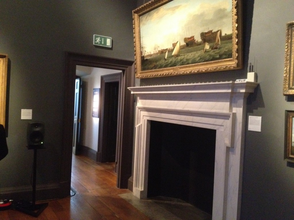 'Litus Expromo', Ian Thompson, soundscape in situ in Queen's House, 2014