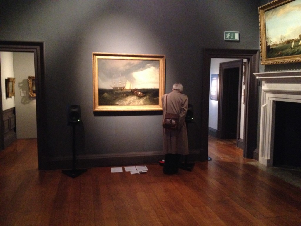 'Litus Expromo', Ian Thompson, soundscape in situ in Queen's House, 2014