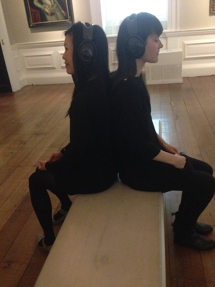 'Anti-clockwise Circles With the Left Hand', Victoria Gray, participatory performance with sound, 2014